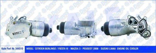 KALE 344510 Yag Sogutucu Ford Fiesta Vi Mazda 3 Peugeot Berlingo 2008 Suzuki Liana (Full Uniteli) (Al/Pl/Brz)
